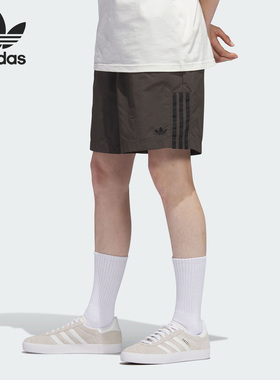Adidas/阿迪达斯正品2023夏季新款三叶草男子运动短裤IB5044