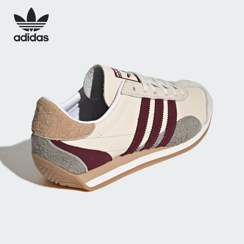 Adidas/阿迪达斯官方正品三叶草女士复古薄底日常休闲鞋JI2871