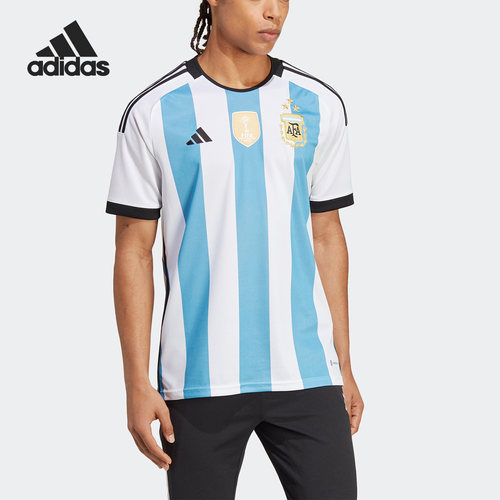 Adidas/阿迪达斯正品男子舒适休闲透气圆领运动短袖T恤IB3597