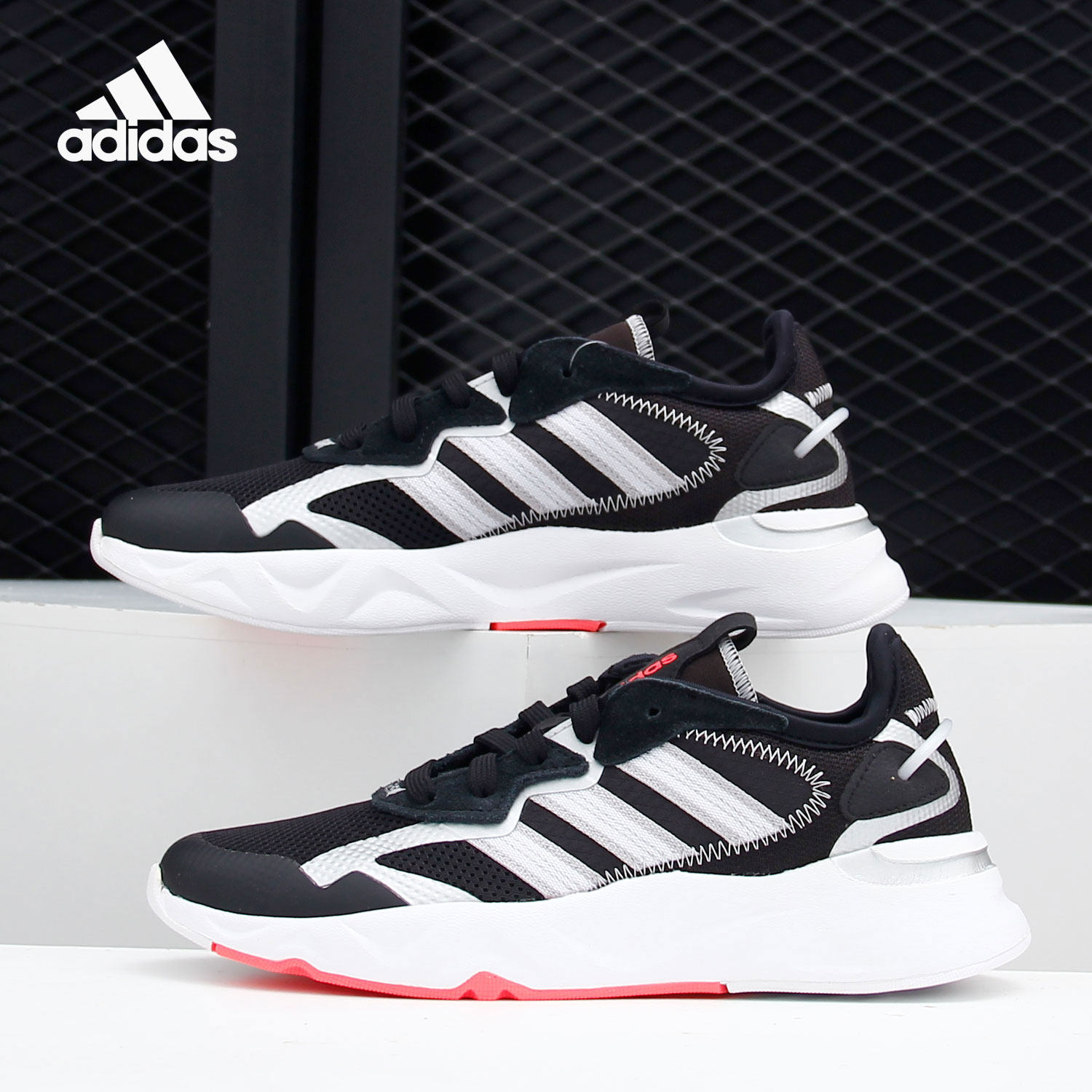 Adidas/阿迪达斯正品NEO 当季新款女FUTUREFLOW休闲鞋FW7185