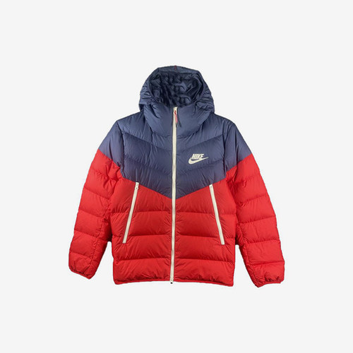Nike/耐克正品新款男蓝红色保暖厚实御寒经典羽绒服DV0754-410