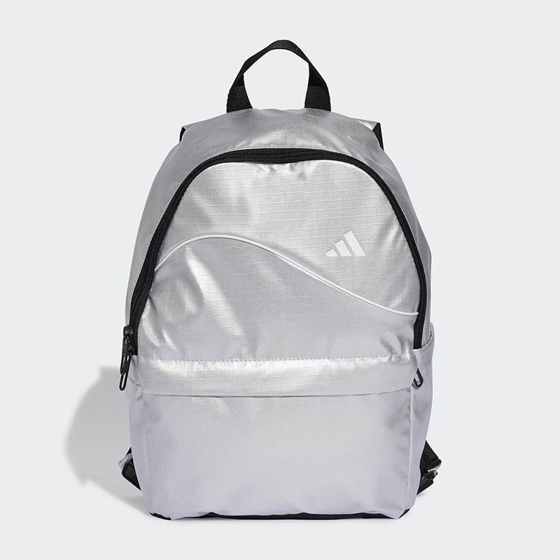 Adidas/阿迪达斯正品GLOW BACKPACK女士经典亮泽感双肩背包JN0926