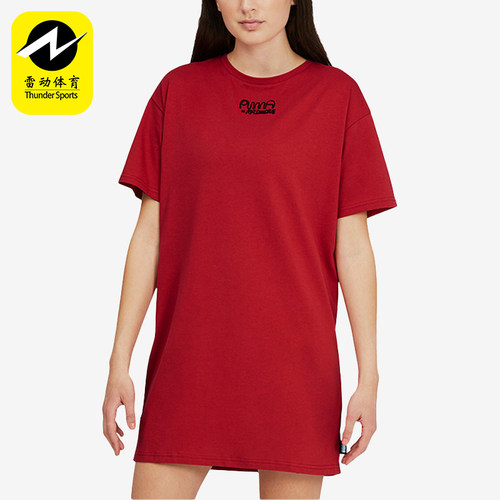 Puma/彪马正品MR DOODLE女士运动透气经典宽松连衣裙530656-22