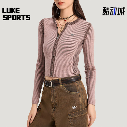 Adidas/阿迪达斯正品三叶草SWEATERJACKET新款经典夹克外套KR5038