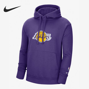 Nike/耐克正品湖人队篮球训练男子运动连帽卫衣DB1836-504