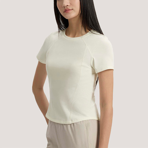 Adidas/阿迪达斯正品2026女士运动休闲经典简约修身透气T恤KH2648