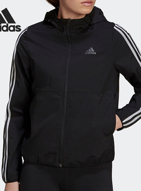 Adidas/阿迪达斯官方正品W 3S WB 春秋女子运动夹克外套 GQ0596