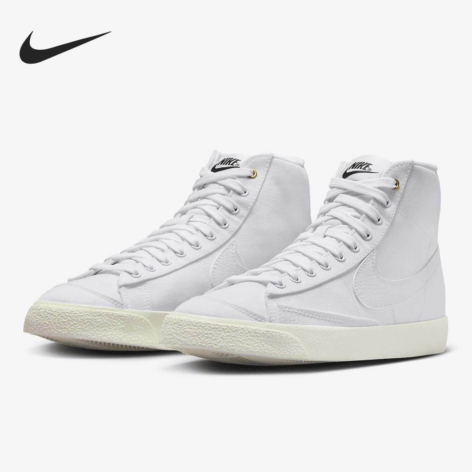 Nike/耐克正品BLAZER MID '77 CNVS女子运动休闲鞋DX5550-100
