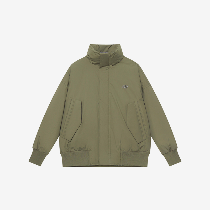 New Balance/NB正品户外男士运动休闲保暖立领羽绒服AMJ44314-DRC