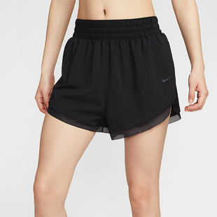 Dri FIT女士透氣寬松輕盈運動短褲 耐克正品 HV3504 010 One Nike