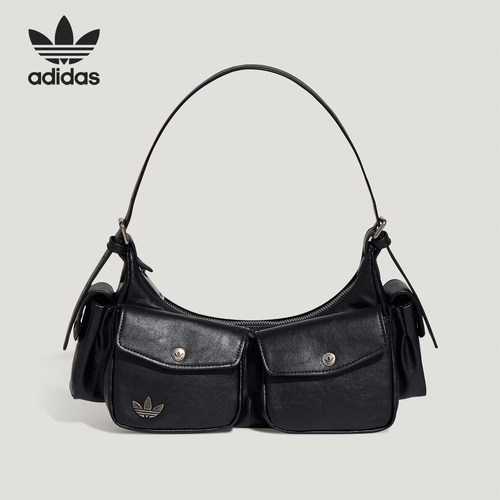 Adidas/阿迪达斯正品三叶草女士时尚经典运动日常斜挎包KW4748