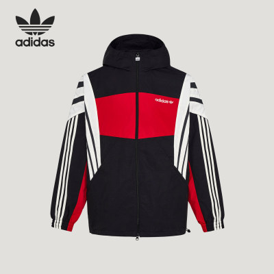 Adidas/阿迪达斯正品三叶草男士慵懒风运动宽松夹克KW4809