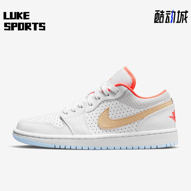 Nike/耐克正品JORDAN女士休闲系带透气复古篮球板鞋DC9509-100