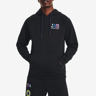 UA/安德玛正品Elevated Terry Hoodie男士潮流卫衣1373844-001