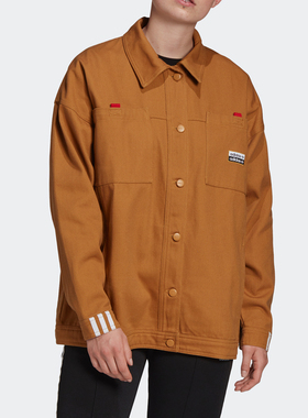 Adidas/阿迪达斯正品三叶草 夹克女上衣休闲外套运动服 GD2994