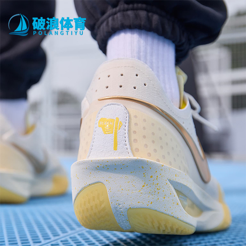 耐克男士低帮简约训练缓震篮球鞋