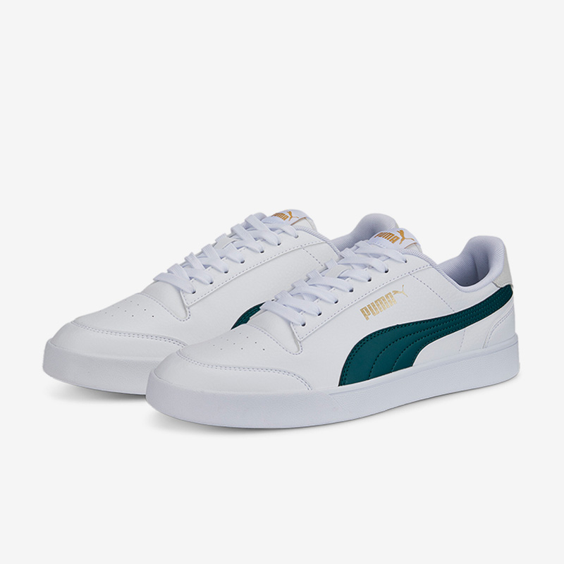 Puma/彪马正品Shuffle男女时尚低帮皮质休闲板鞋309668-22