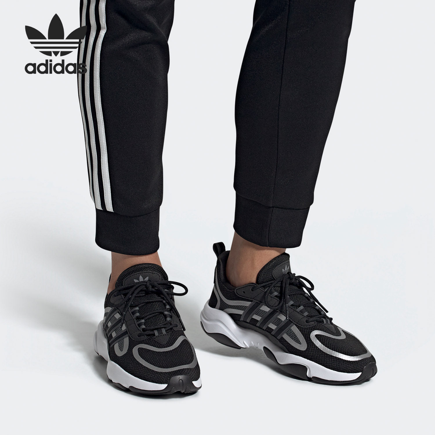 Adidas/阿迪达斯正品 HAIWEE 三叶草男女休闲运动鞋 EG9571,运动鞋new,运动休闲鞋,淘宝优惠券,粉丝福利购,淘宝优惠卷