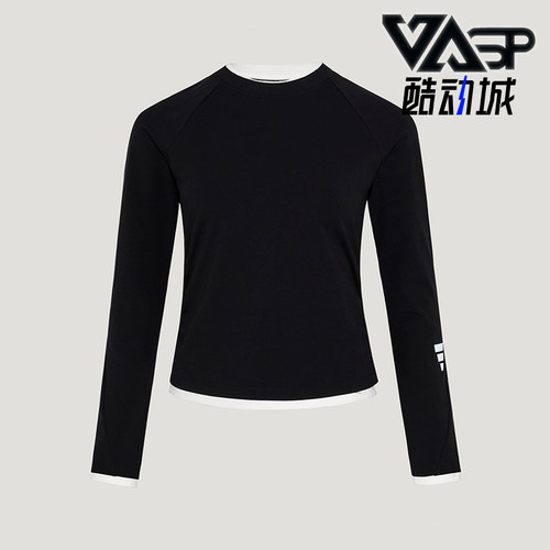 Adidas/阿迪达斯正品FOS W TEE LS2 女运动休闲经典长袖T恤KU5428