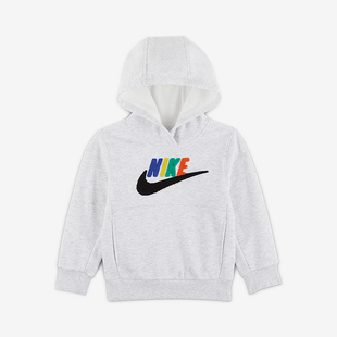 051 Club幼童运动加绒套头连帽落肩针织卫衣IO5968 Nike 耐克正品