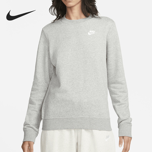 女士薄绒圆领休闲运动卫衣DQ5474 Nike 新款 当季 063 耐克正品