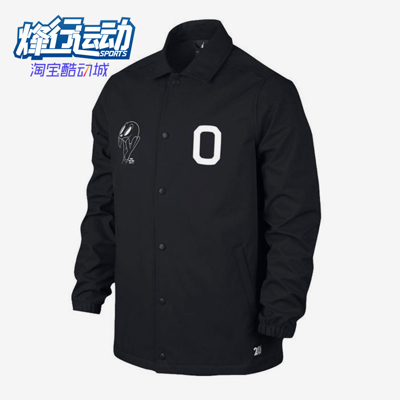 Nike/耐克正品Jordan男士印花衬衫式休闲夹克外套819120-010