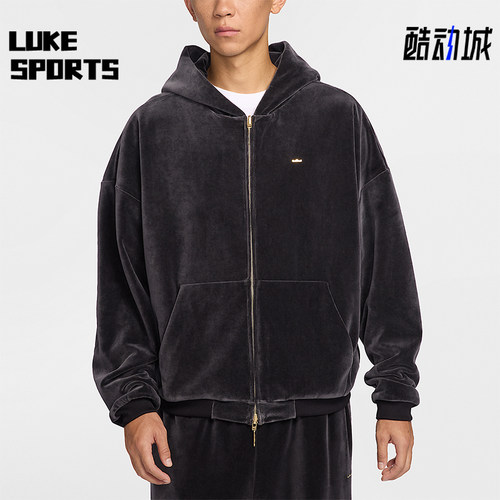 Nike/耐克正品LeBron男士运动连帽宽松刺绣篮球外套IM0636-010