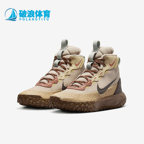 耐克大童户外中帮缓震厚底运动鞋