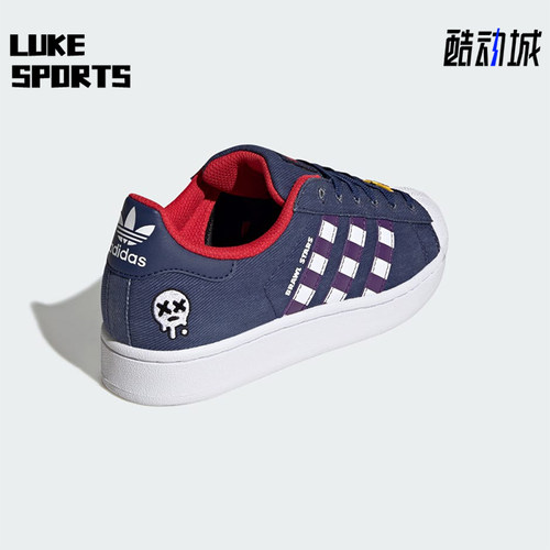 Adidas/阿迪达斯正品三叶草大童经典耐磨缓震休闲板鞋KK2159