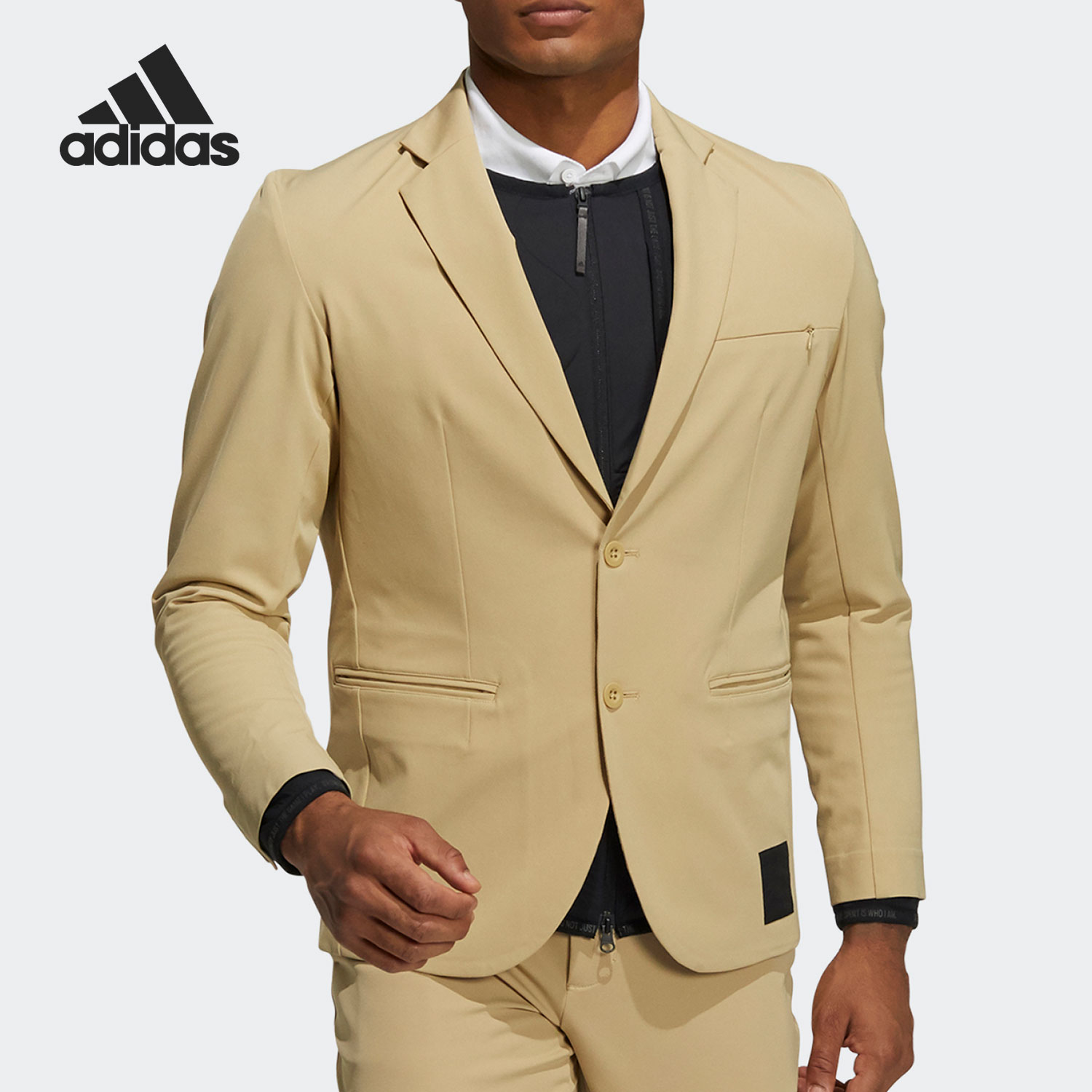 阿迪达斯正品男子高尔夫夹克外套