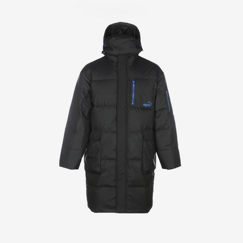 Puma/彪马正品2024新款男女防风长款运动连帽羽绒服625613-01图片