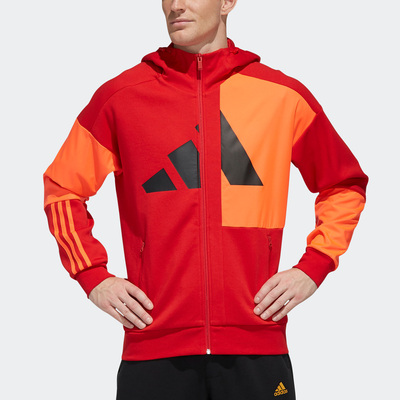 adidas休闲运动fm9408夹克外套