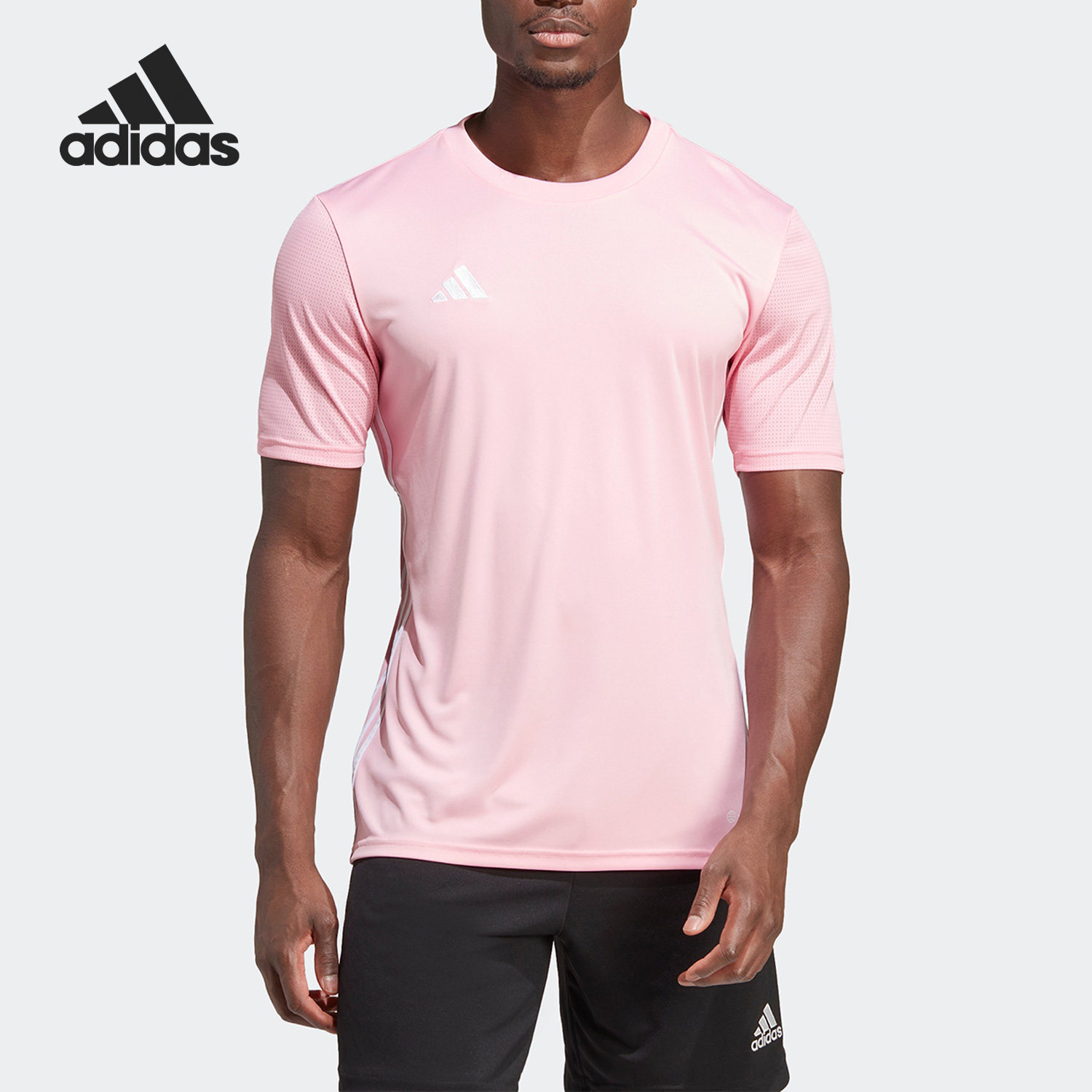 阿迪达斯男子运动短袖