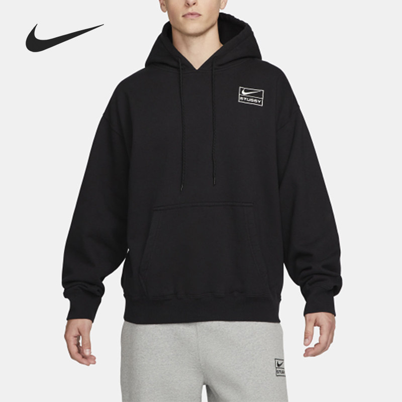 Nike/耐克正品新款男女同款运动宽松连帽套头卫衣DN4029-010
