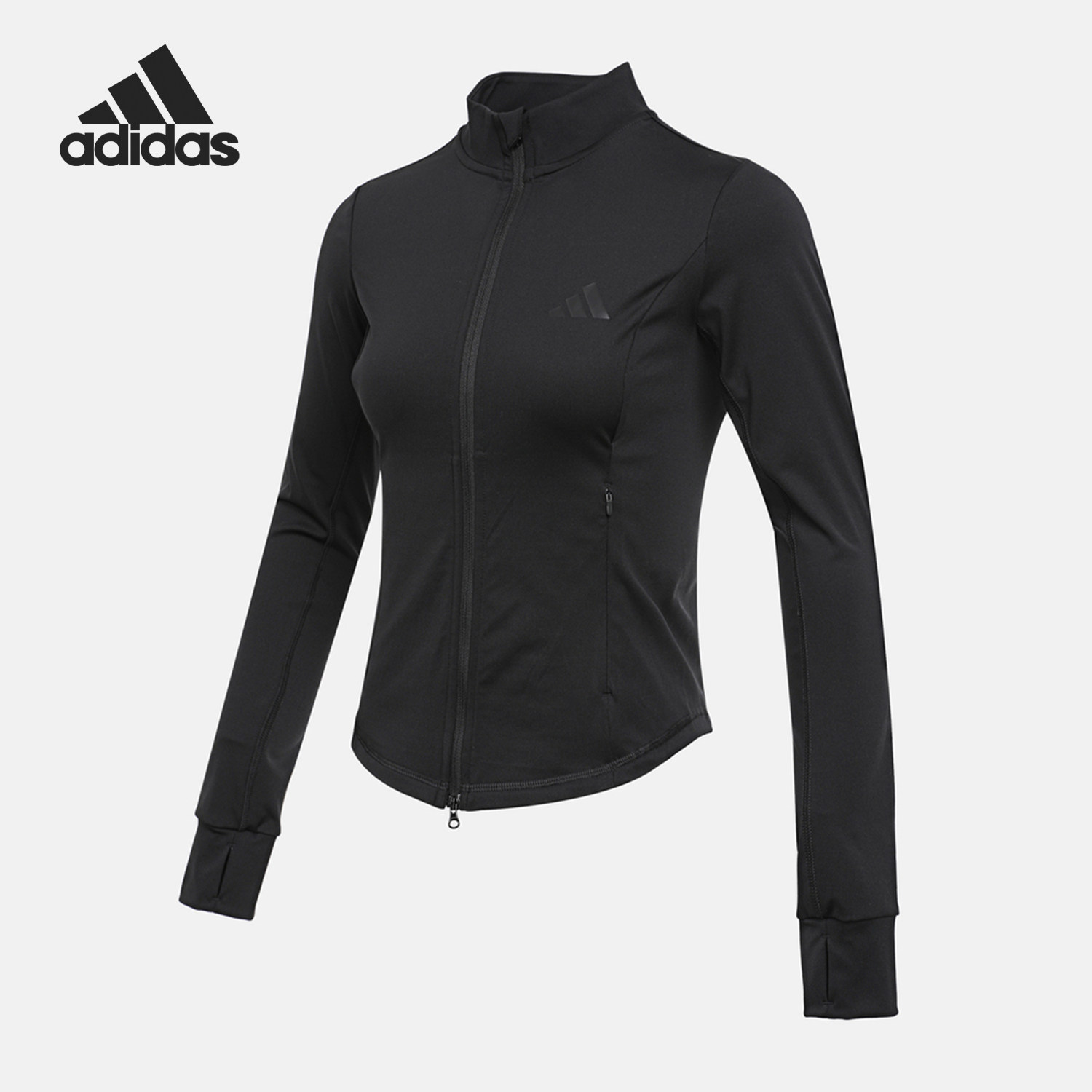Adidas/阿迪达斯官方正品2025女士立领运动透气耐穿外套KF2666