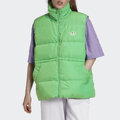 经典 三叶草女士宽松时尚 保暖羽绒马甲GD2521 阿迪达斯正品 Adidas