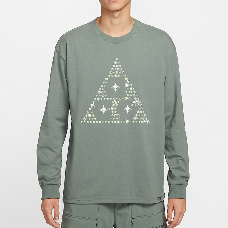 Nike/耐克正品2025秋季款男士日常透气圆领长袖上衣HV2177-364