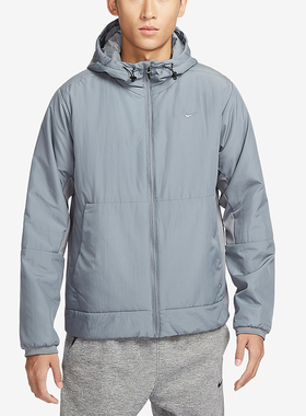 Nike/耐克正品冬季男士经典保暖休闲连帽宽松棉服外套FB7545-084