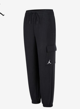 Nike/耐克正品JORDAN大童运动训练束脚长裤JD2442134GS-001
