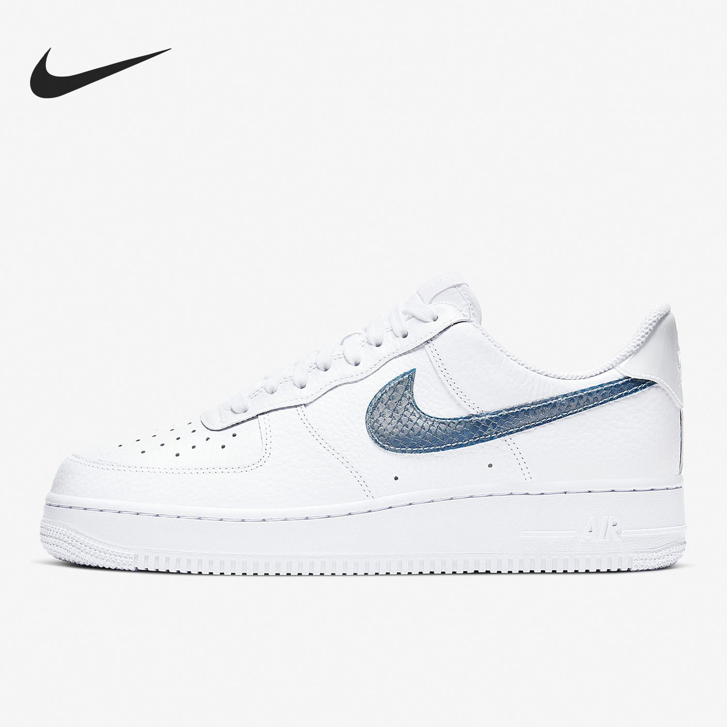 Nike/耐克正品Air Force 1 男女时尚休闲简约板鞋 CW7567-100