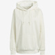 三叶草女灯芯绒连帽套头卫衣 Adidas 新款 当季 GU0810 阿迪达斯正品