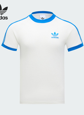 Adidas/阿迪达斯正品CALI T-SHIRT男士经典运动短袖KR0291