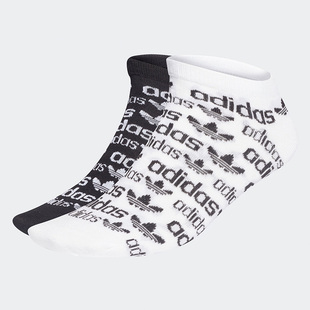 三叶草男女透气运动休闲袜一双装 H32385 阿迪达斯正品 Adidas