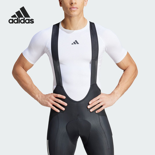 Adidas/阿迪达斯官方正品新款男士骑行训练透气运动短袖T恤IP9959