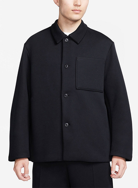 Nike/耐克正品TECH FLEECE男士衬衫式翻领经典宽松外套FB8168-010