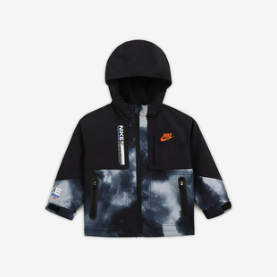 Nike 070 Futura嬰童運(yùn)動(dòng)戶外梭織連帽休閑外套IO5899 耐克正品