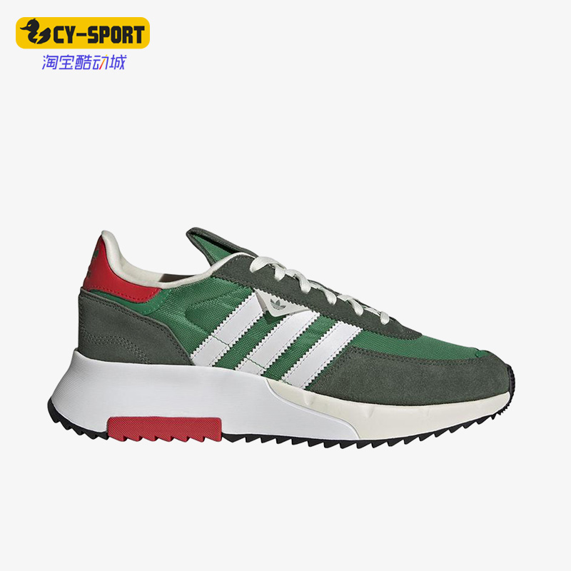 Adidas/阿迪达斯正品三叶草Retropy F2男子缓震跑步鞋GX4638