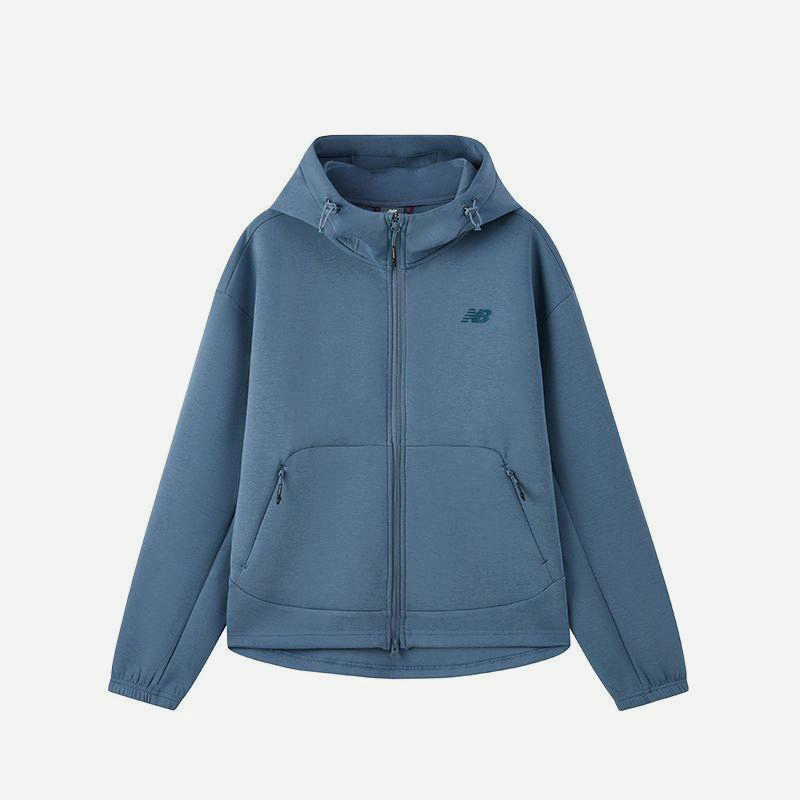 New Balance/NB正品春季新款男子针织连帽夹克外套MDF13051-LBL