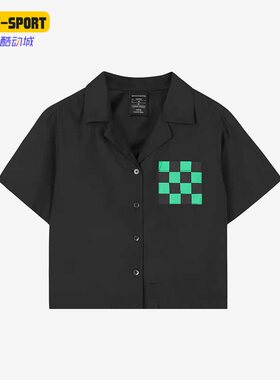 Skechers/斯凯奇正品夏季女子休闲透气运动翻领短袖衬衫L322W027