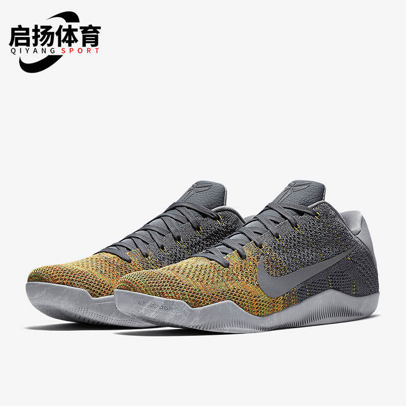 Nike/耐克正品Kobe 11男士减震轻便低帮实战篮球鞋822675-037